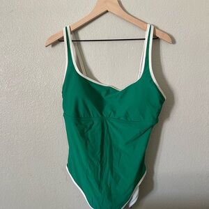 Kona Sol Green One Piece Swimsuit